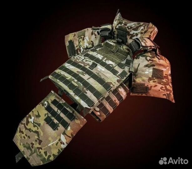 Бронежилет с плитами бр5