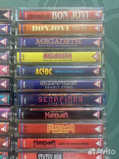 Аудиокассеты Delta (Poland) рок