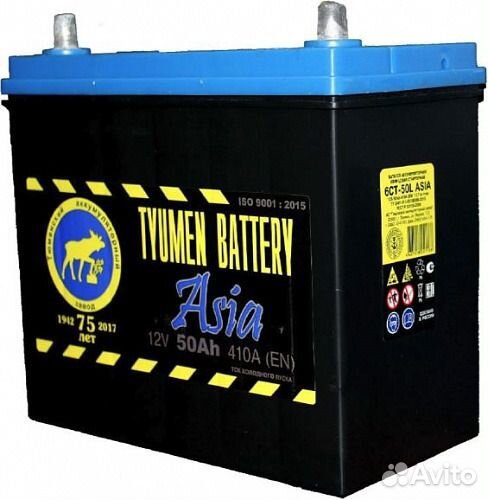 Аккумулятор Тюмень Asia 50 R+ B24LS