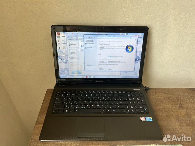 Ноутбук asys X52J