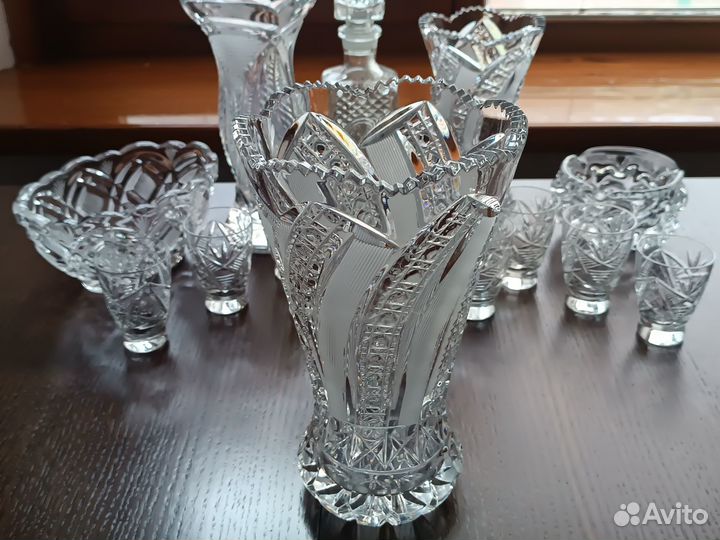 Советский хрусталь Ваза