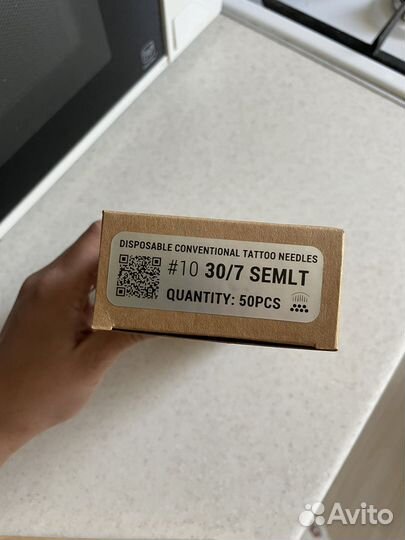 Иглы для тату kwadron 0,30 мм - 7LT