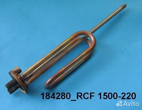 Тэн в/н 1500w-220v RCF TW PA анод-M6 (под фланец)'