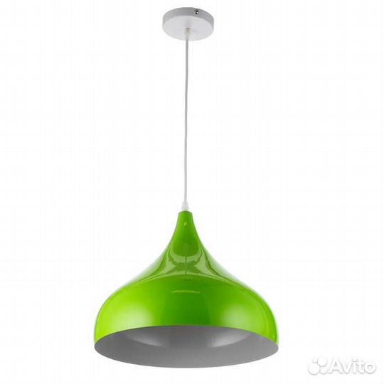 Светильник 'Купол' 1х60Вт E27 зеленый 31х31х31 см