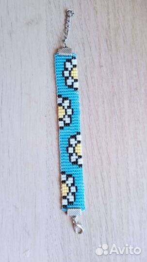Фенечка из бисера, браслет