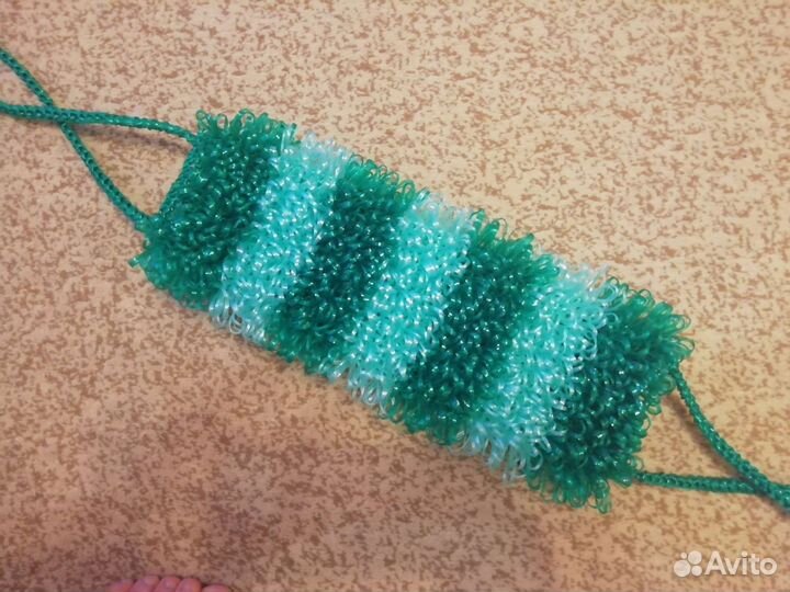 Мочалка ручной работы