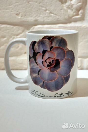 Кружка чашка 'Комнатные растения