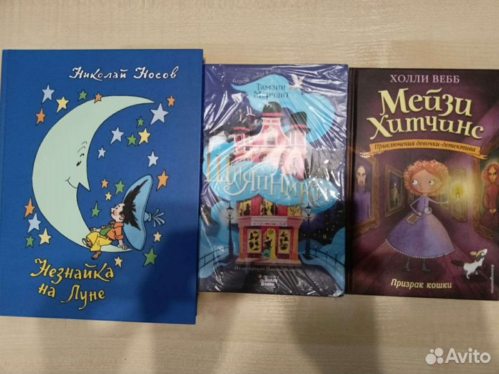 Книги Мейзи Хитчинс, Шляпники, Незнайка на Луне