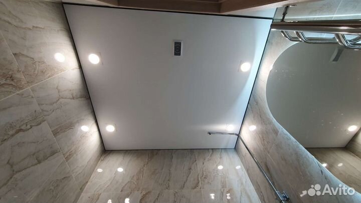 Натяжной потолок матовый