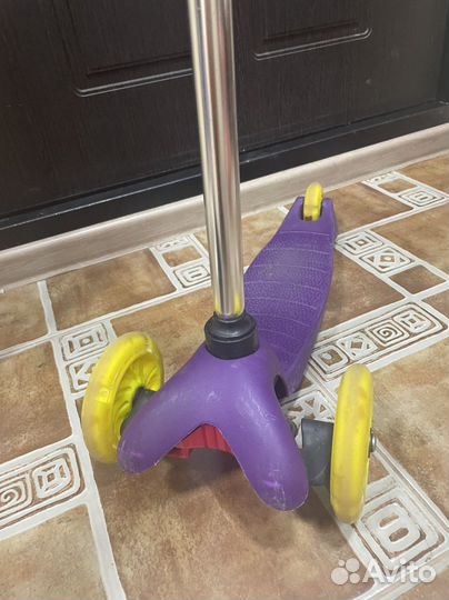 Самокат детский трехколесный бу