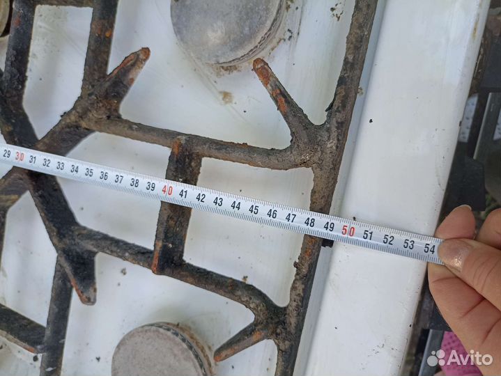 Газовая печка советская чугунная решётка