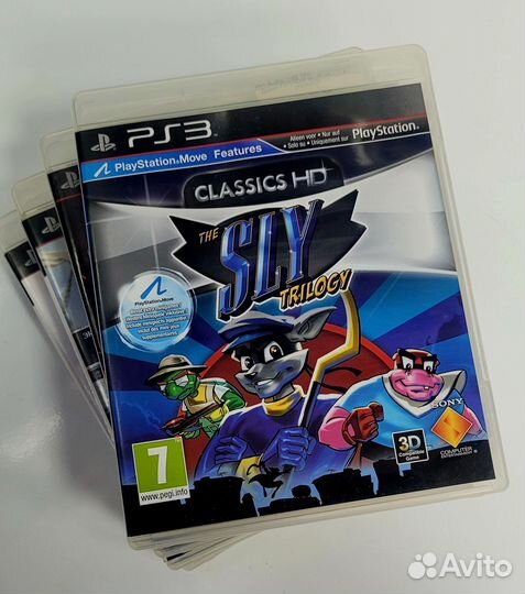 The Sly Trilogy ps3 бу