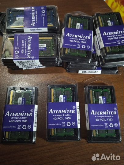 Новая Ddr3 1066,1333, 1600 для пк и ноутбука