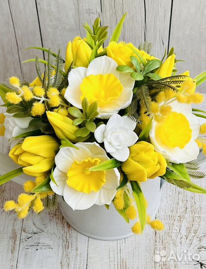 Мыльный букет