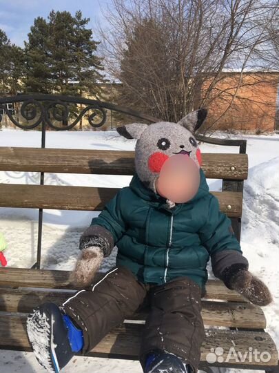 Зимняя шапка для мальчика