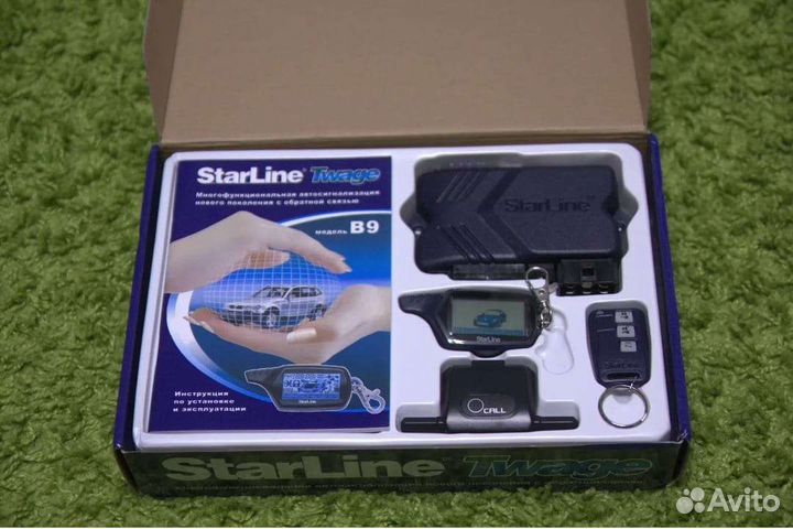 Автосиг. StarLine B9. Новая. Есть установка