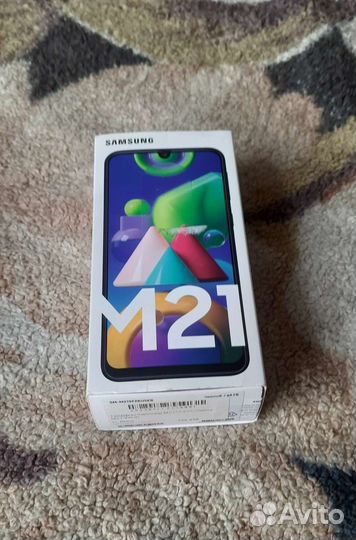 Коробка от Самсунг M21