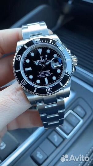 Часы rolex submariner Black Часы мужские