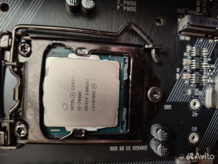 Intel core i5 7600k + материнская плата