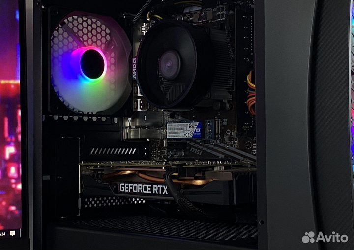 Игровой компьютер RTX 2060 / Ryzen 5 / 16GB / SSD