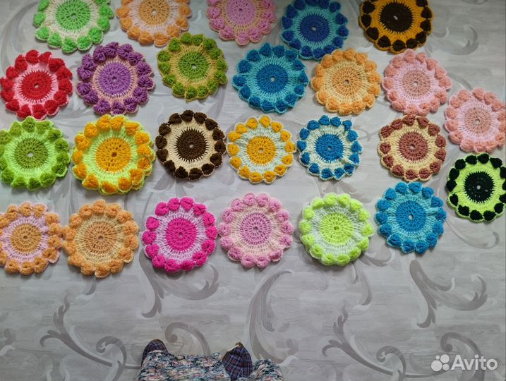 Салфетки вязаные крючком