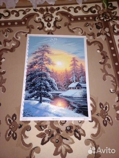 Картина из страз готовая