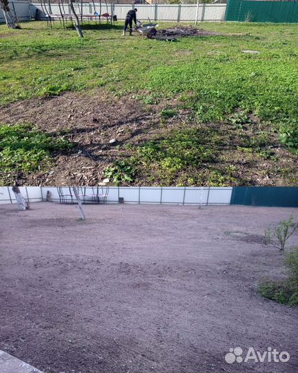 Вспашка,фрезерование,выравнивание,планировка,газон