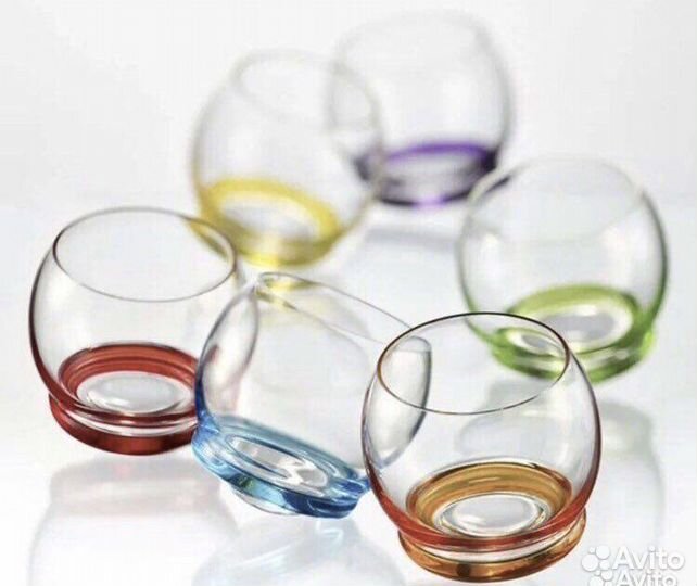 Набор стаканов. Новые. Повреждена коробка