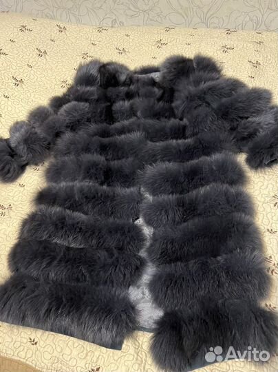 Шуба из песца