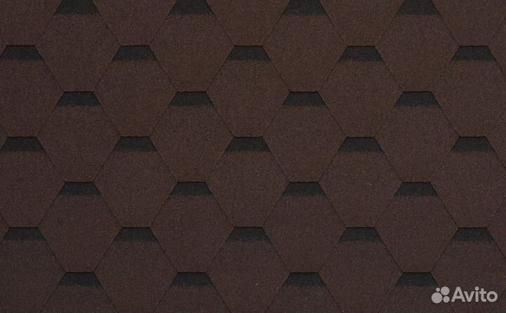 Гибкая черепица shinglas Сальса, Каштан