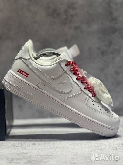 Кроссовки Nike Air Force 1 Supreme (Арт.78561)