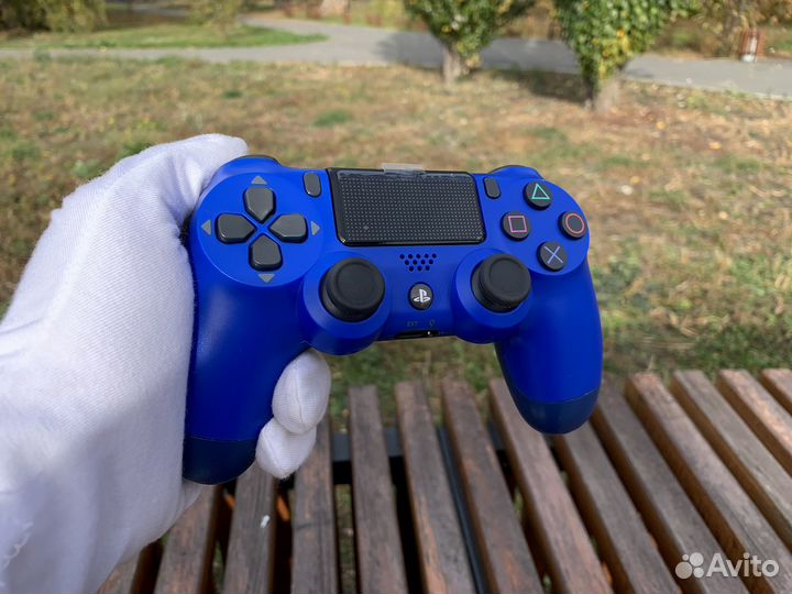 Геймпад dualshock ps4 синий