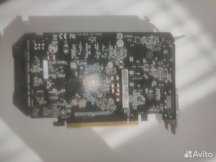 Видеокарта gigabyte GeForce GTX 1050 Ti 4Gb OC