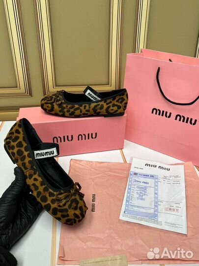 Балетки Miu Miu р.36-40