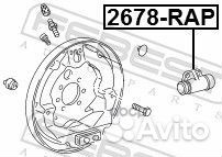Цилиндр тормозной задний 2678RAP Febest