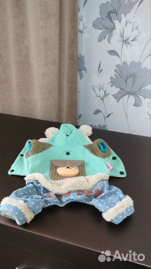 Зимний комбинезон для маленькой собачки