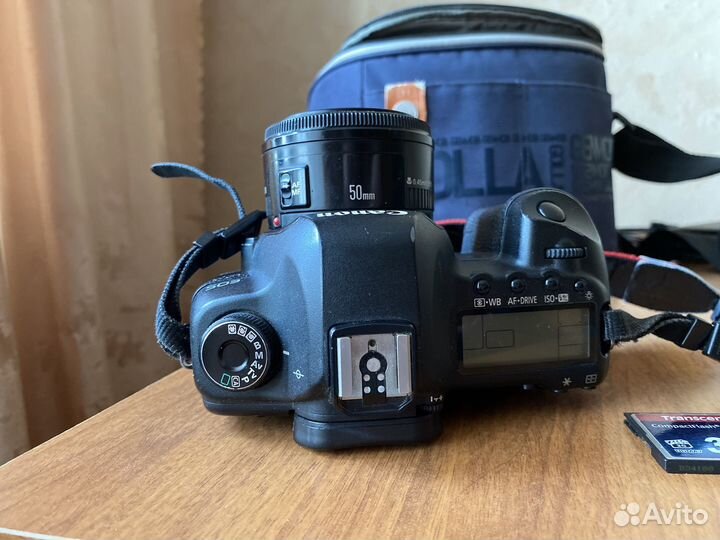 Фотоаппарат canon 5D mark ii + 50 mm+вспышка