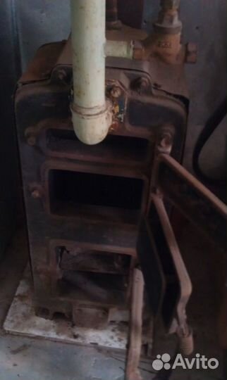 Котел отопительный - печь, чугун