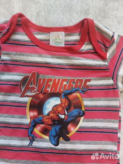 Боди с коротким рукавом Disney 68-74