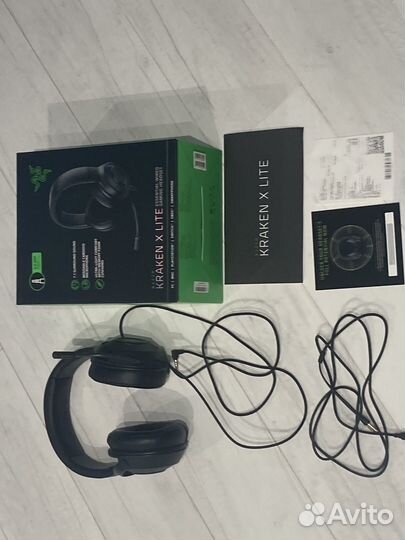 Игровые наушники razer