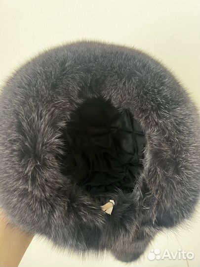 Шапка женская из песца