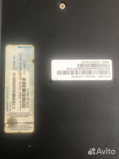 Ноутбук acer v3-551