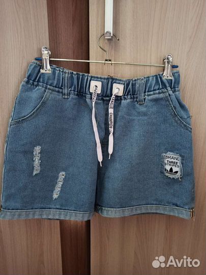Шорты джинсовые