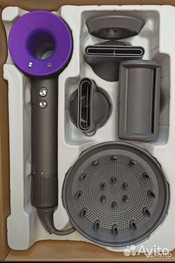 Фен Dyson Super hair dryer. Фиолетовый, шнур 2,7 м