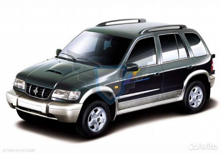 Арка левая Kia Sportage 1994-2004 (Polcar)