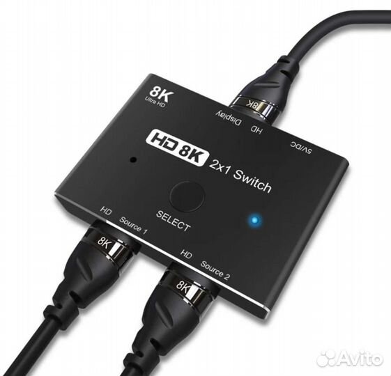 Коммутатор hdmi 2,1 сплиттер