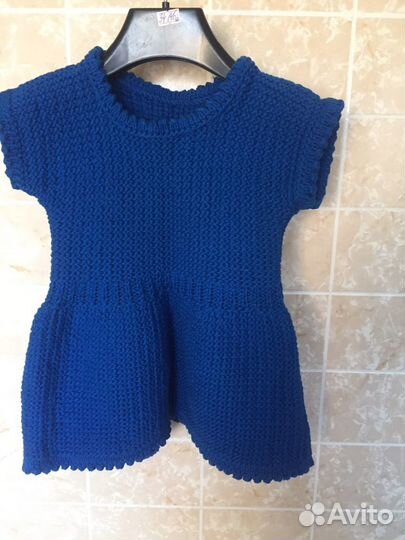 Платье-сарафанчик для девочек до года