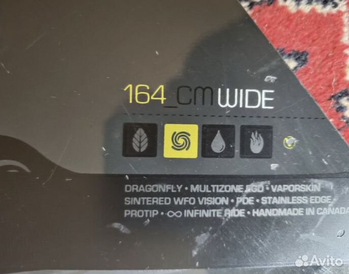 Сноуборд Burton Custom X 164 Wide