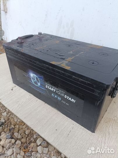 Аккумулятор грузовой 225ah бу
