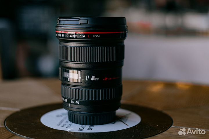 Объектив Canon EF 17 40mm f 4l usm фильтр и чехол